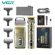 Набір для стрижки та гоління VGR V-649 Shaver Set шейвер для гоління, триммер для бороди - електробритва (1010317-Bronze) - зображення 8
