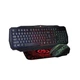 Комплект (клавиатура, мышь) Piko GX50 Black USB (1283126506208) + коврик - изображение 1