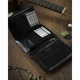 Гаманець чоловічий шкіряний 4U CAVALDI 0001-BS-RFID-5403 чорний - зображення 6