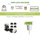 Розумний сад - гідропонна установка для рослин Click&Grow Smart Garden 9 (8899 SG9) - изображение 10