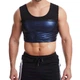 Майка чоловіча для схуднення Sweat Shaper ML Чорний (KG-11291) - зображення 8
