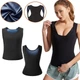 Майка жіноча для схуднення Sweat Shaper XL-XXL Чорний (KG-11290) - зображення 1