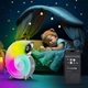 RGB Світильник Портативна Bluetooth колонка Равлик 4в1 2000mAh - зображення 5