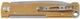 Нож Boker Plus Atlas brass (23731021) - изображение 4
