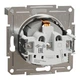 Розетка Schneider Electric ASFORA з кришкою, алюміній (EPH3100161) - зображення 7