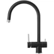 Смеситель GRANADO Caspe black shine (gz0801) - изображение 2