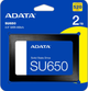 SSD диск ADATA Ultimate SU650 2ТБ 2.5" SATAIII 3D NAND TLC (ASU650SS-2TT-R) - зображення 5