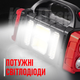 Акумуляторний LED ліхтар Hurry Bolt HB-2678 аварійний світильник із сонячною панеллю + USB лампочка у подарунок - зображення 4