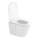 Унитаз подвесной Qtap Scorpio безободковый Ultra Quiet с сиденьем Soft-close QT1433053EUQW - изображение 3