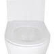 Унитаз подвесной Qtap Swan безободковый Ultra Quiet с сиденьем Soft-close QT16335179W - изображение 7