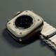 Cмарт-годинник AMOLED HW69 Ultra 2 49 мм серія-9 Silver - изображение 6