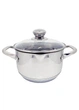 Кастрюля 3,6 л Krauzer Chef 20х11,5 см металлик нержавеющая сталь арт. 78603 - изображение 1