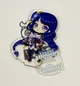 Акриловая коллекционная фигурка WorkPlaceShop (Чиби_Chibi) Геншин Импакт - Genshin Impact (Сёгун Райдэн) 10 cм - изображение 3