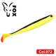 Силиконовый виброхвост Fox 10см Reaper #072 (black yellow) (1шт) - изображение 1