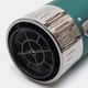 Фен-щетка 4в1 электрическая расческа 1000W выпрямитель стайлер VGR для укладки волос с насадками, ART V 49З/8G40 Green - изображение 2