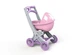 Детская коляска для кукол с люлькой Doloni Toys 0121/04 Игрушечная коляска 50 x 30 x 40 см Серо-розовая - изображение 4