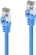 Патч-корд ShiverPeaks Cat 6a RJ45 S/FTP 2 м Blue (4017538063809) - зображення 2