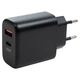 Зарядное устройство Vinga GaN 65W PD+QC 1C1A ports Wall Charger (VCPCHCA65B) - изображение 2