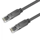 Сетевой кабель для интернета BOROFONE BUS01 |8м/RJ45/cat-6| Черный - изображение 3