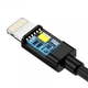 Дата кабель USB 2.0 AM to Lightning 1.8m 2.1A MFI Black Choetech (IP0027-BK) - изображение 6
