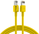 Patchcord TB Cat 6a RJ45 S/FTP 1 m Yellow (4017538064196) - obraz 1