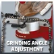 Точильный станок Einhell GC-CS 235 E для заточки цепей, 3000об/мин, диск 145х22х3.2мм (4499910) - изображение 3