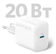 Мережевий зарядний пристрій ANKER PowerPort 312 - 20W USB-C - зображення 2
