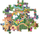 Puzzle Clementoni Compact Disney Maps Alice 1000 elementów (8005125397853) - obraz 2