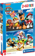 Puzzle Clementoni Paw Patrol 2 x 60 elementów (8005125216239) - obraz 1