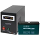 Комплект резервного живлення UPS 800VA+АКБ DZM 455W LogicPower 19772 (ДБЖ 560W+35Ah батарея свинцево-кислотна) - зображення 1