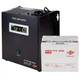 Комплект резервного живлення UPS 500VA+АКБ GEL 270W LogicPower (ДБЖ 350W+20Ah батарея гелева) - зображення 1