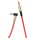 Кабель AUX SkyDolphin SR08 Spring Wire 3.5mm/1m (Червоний) - зображення 2