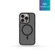 Силиконовый чехол Monblan iPhone 15 Pro Max Series Magnetic Crystal Black - изображение 5