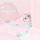 Интерактивная игрушка для котов и маленьких собак, смарт-мячик Petgravity с usb зарядкой голубой - изображение 4