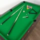 Більярдний стіл GamesPlanet Premium 7ft + аксесуари для більярду зелений/коричневий - изображение 4