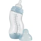Пляшечка для годування Difrax S-bottle Wide антиколікова, силікон, 310 мл (737FE Blue) - зображення 1