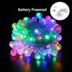 Светодиодная гирлянда Smart 40 LED Outhome крепкие стеклянные шарики, 6м, разноцветный цвет (S4LDMCOTHM) - изображение 3