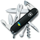 Нож Victorinox Climber Ukraine Black "Карта України Жовто-Блакитна" (1.3703.3_T1166u) - изображение 1