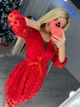 Fashions • Сукня Ліла Fashions 48 червоний (0712-ді) - зображення 1