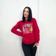 Fashions • Батник женский Christmas Fashions 50-52 красный (4191-фг) - изображение 1