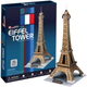 Puzzle 3D Cubic Fun Wieża Eiffel 39 elementów (6944588200442) - obraz 1