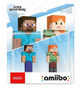 Фигурка Nintendo Amiibo Super Smash Bros Minecraft Steve Alex No.89 - изображение 1