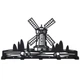 Вешалка Настенная 46см х 26см Glozis Windmill H-064 - изображение 1