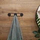 Крючки Настенные 25см х 5см Glozis Orbis Black H-079 - изображение 7