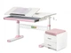 Комплект (S) Evo-Kids TH-310 Pink (парта + тумба) (арт.TH-310 + BD C3_PINK) Рожевий - зображення 1