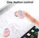Бездротові bluetooth навушники TWS A6S pink - изображение 3