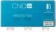 Профессиональные типсы CND Velocity Tips 360 шт/уп (белые) - изображение 1