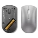 Мышь компьютерная Lenovo 600 Bluetooth Silent Mouse Беспроводная Серый (GY50X88832) - изображение 5