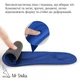 Устілки м'які на кожен день Comfort insoles 43.5-41р (28.5-26см), Sponge Foam темно-синього кольору, H-13 №13 - зображення 3