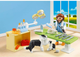 Ігровий набір Playmobil Vet Visit Carry Case 39 шт (4008789056535) - зображення 3